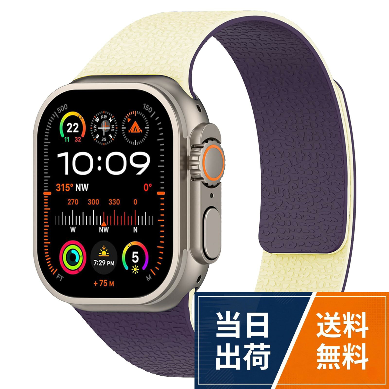[TALENANA] for Apple Watch バンド マグネット シリコン49mm/45mm/44mm/42mm/41mm/40mm/38mm アップルウォッチ ベルト Series Ultra/8/7/6/SE/SE2/5/4/3/2/1 防水 蒸れない 通気性 汗に強い 洗える 軽量 レディース メンズ 可愛い Apple Watch アクセサリー