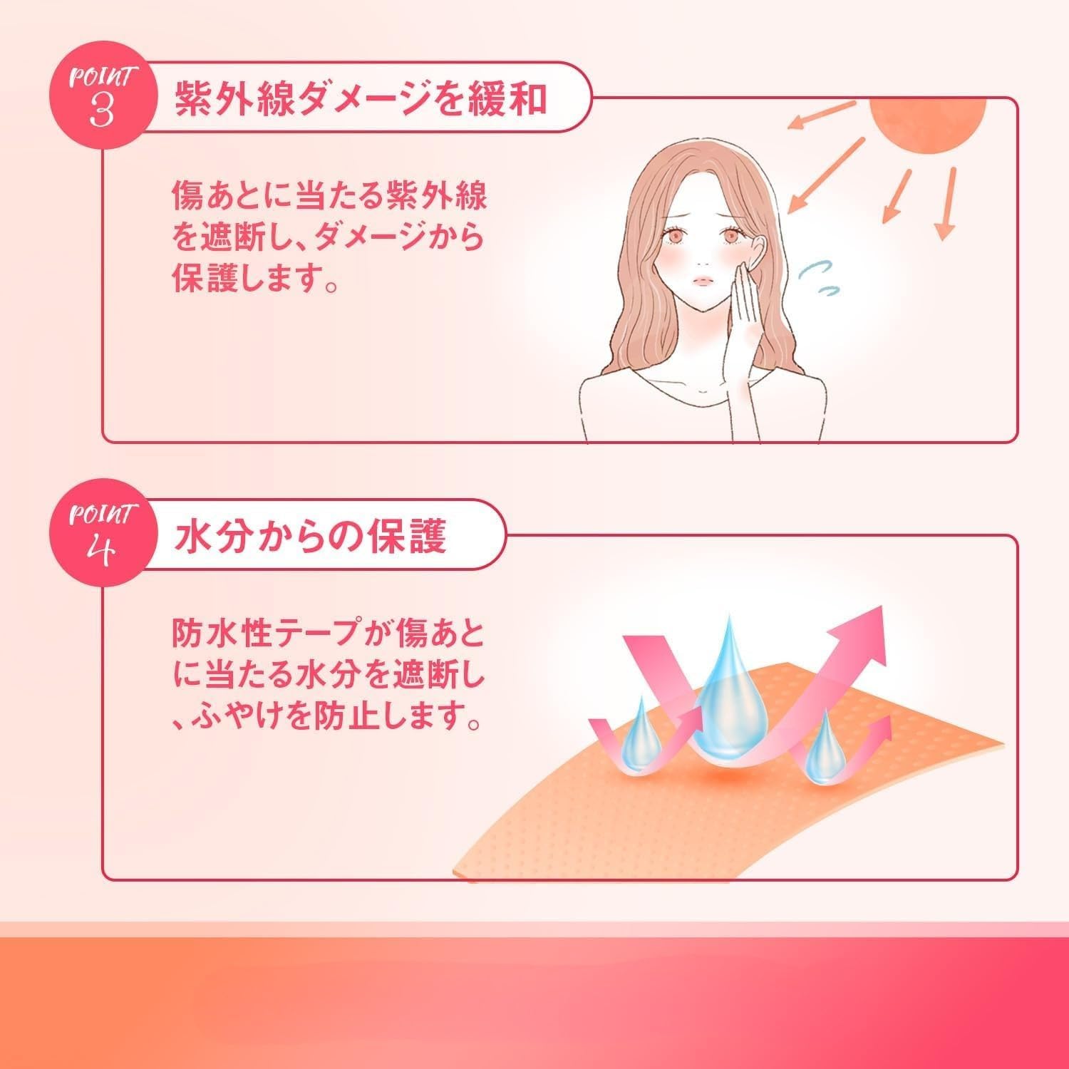 selectableの【送料無料】シリコンゲルテープ 大容量 傷跡ケアテープ ロールタイプ 手術後の傷あとケア ケロイド対策 帝王切開 傷あとケアテープ 4×150cm｜アングル3