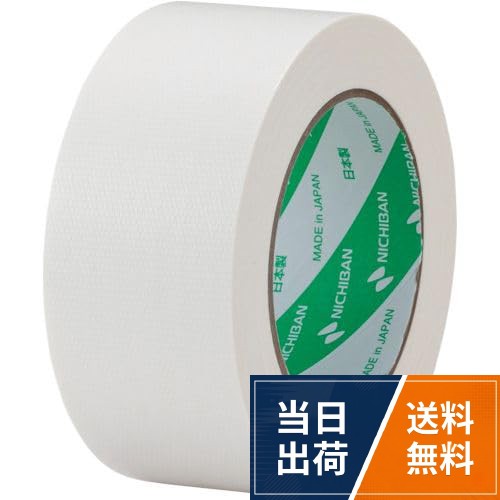 ニチバン ニチバン 布粘着テープ 121N 大巻 （中軽量物封かん用） 1巻入 白 50X25 121N5-50