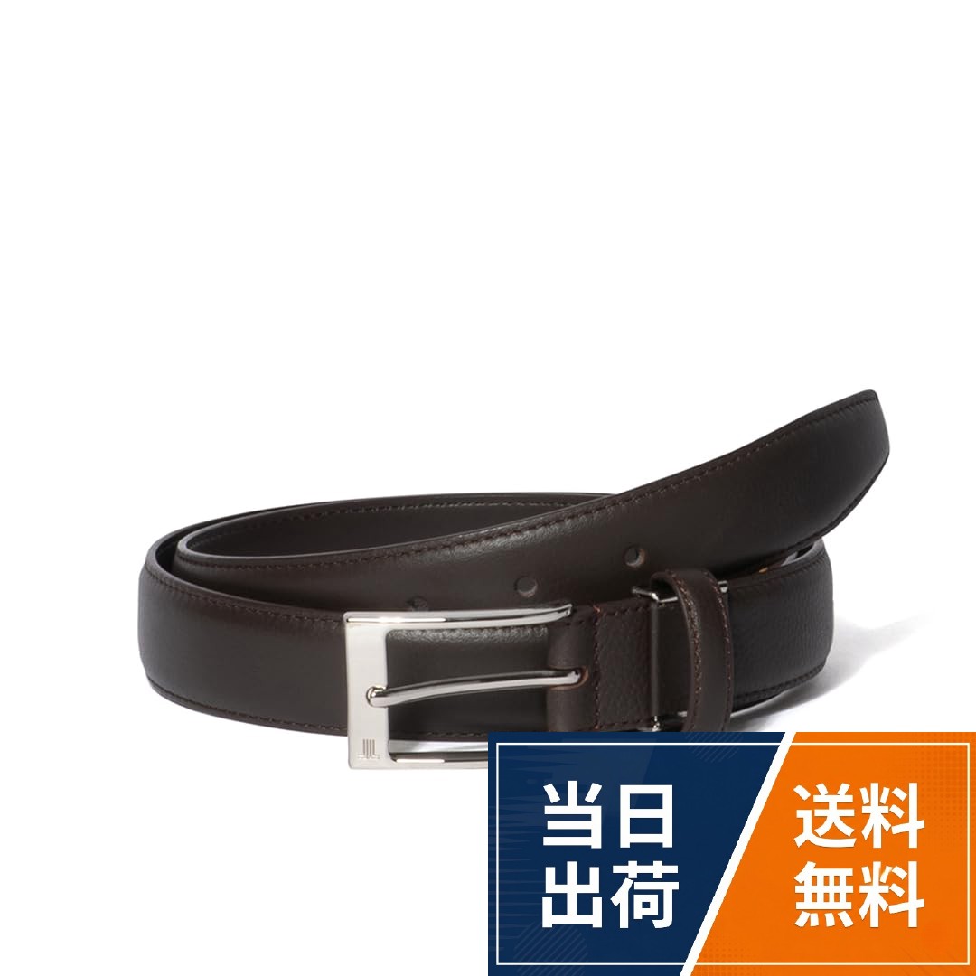 サイズ：幅3cm。サイズ：ウエスト95cmまで対応可能LANVIN COLLECTION(ランバンコレクション) シュリンクレザーベルト[ランバンコレクション] シュリンクレザーベルト メンズ シンプル 上質 レザー ビジネスシーン 出勤 通勤メンズ / フォーマル