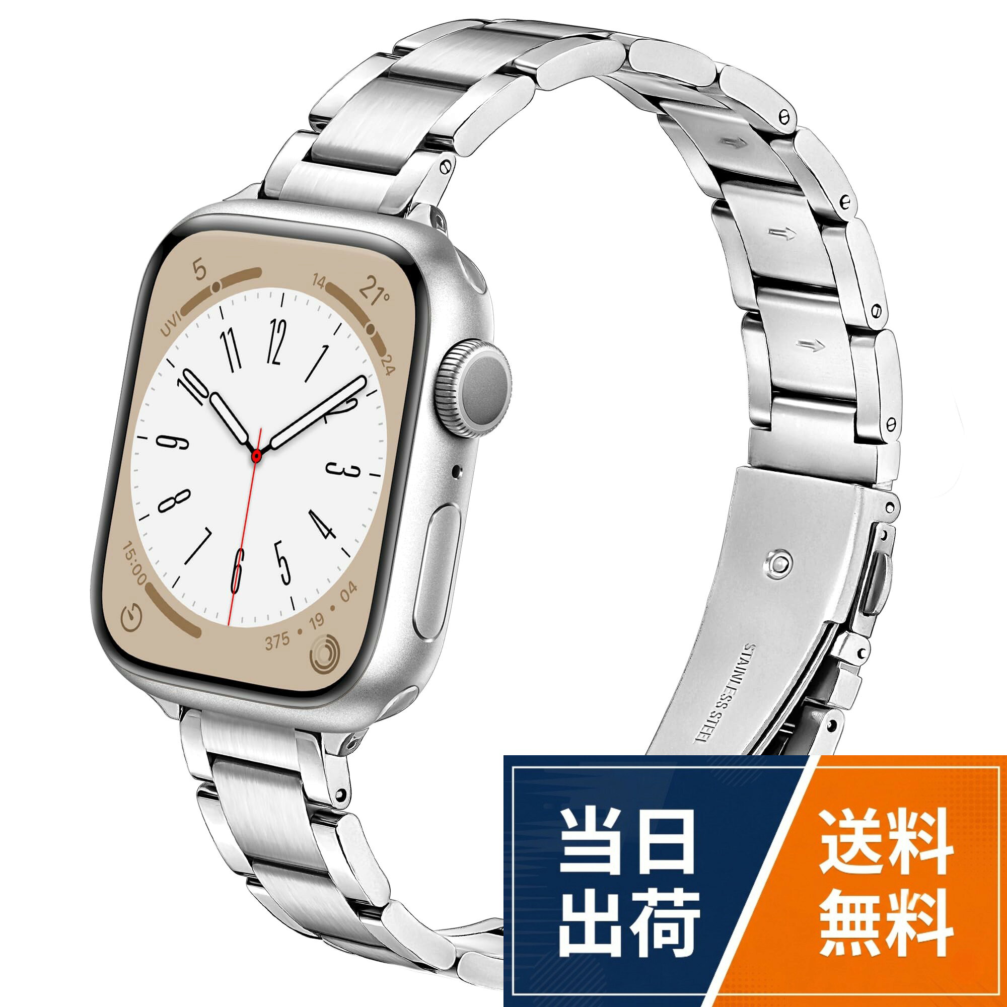 [SIBOYL] 超細バンド い対応アップルウォッチ バンドレディース 42mm (Series 10) 41mm 40mm 38mm 46mm 45mm 44mm 49mm 42mm (Series 3 2 1)、iWatch バンド 対応 Apple watch バンド、互换アップルウォッチ ベルト、対応Apple Watch 10バンド Se 9 8 7 6 5 4 3 Ultra 2 1