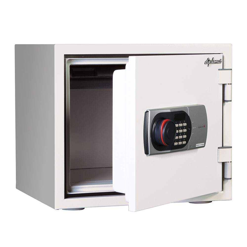 【軒先渡し】ディプロマット デジタルテンキー式耐火・耐水金庫 119en88wrWR アラーム付き 1時間耐火 31kg 【メーカー直送】【送料無料】おしゃれ 家庭用 防水 2