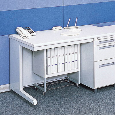 ナカバヤシ デスクターナ アミ棚付 ND-101N ニューグレー [2]