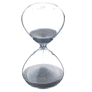 プレシャス サンドグラス シルバー 3min. 砂時計のサムネイル