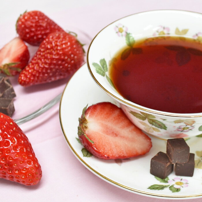 チョコといちごのフレーバー紅茶 