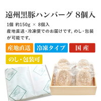 遠州黒豚ハンバーグ国産豚肉産地直送冷凍タイプ