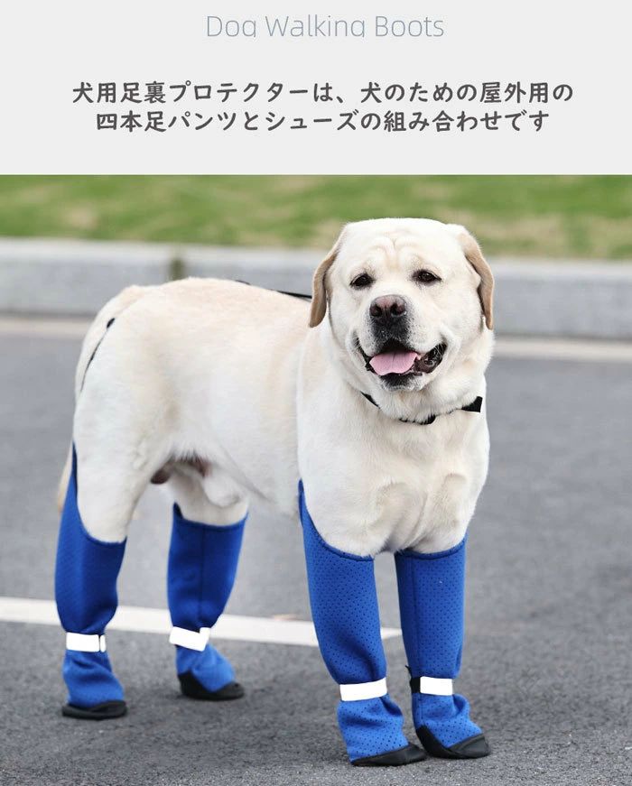 犬 レインコート 犬用 レッグカバー 犬服 犬用 パンツ レインパンツ サスペンダー...
