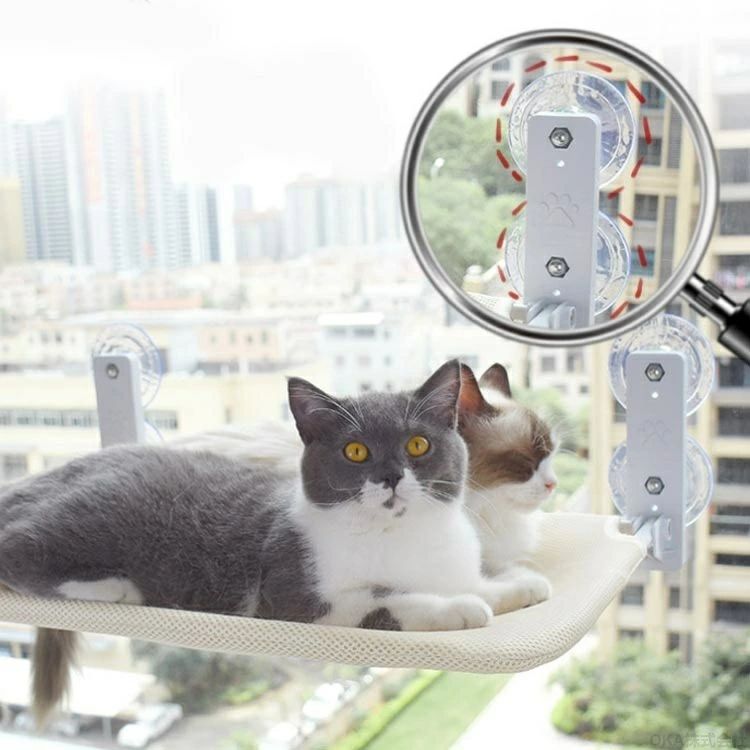 猫 ハンモック 窓 ベッド 折りたたみ ねこハンモック 猫ハンモック 窓用 猫ベッ ペ...