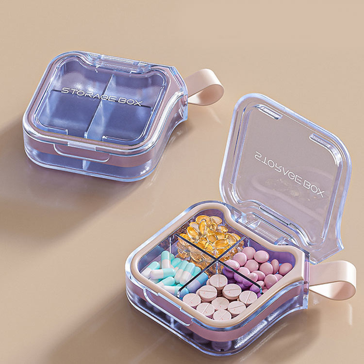 7分割タイプ 薬ケース 旅行 ピルケース サプリメントケース くすりいれケース 防水 携帯用 小物入れ サプリケース 1週間 習慣薬 selectgearmarket-10048159 セレクトギアマーケット サンプル画像2