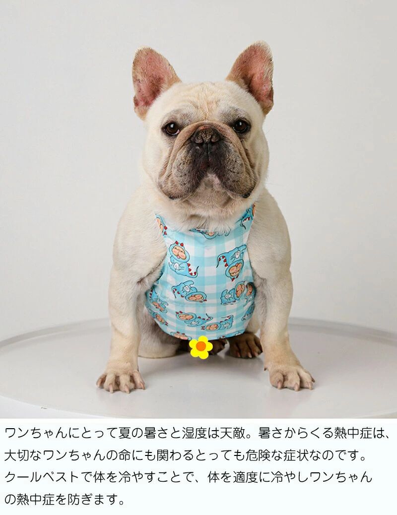 保冷剤付属しない クール ペット用 クールベスト 冷却 暑さ対策 体冷やす 贈り物 ...