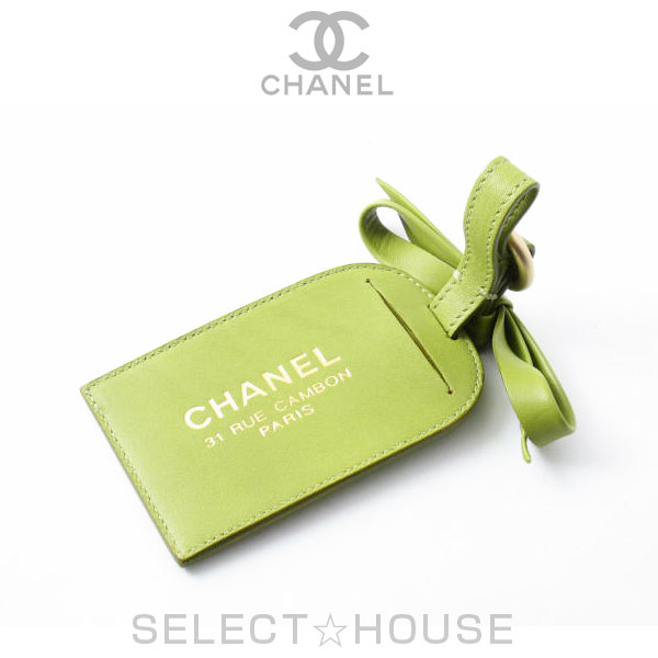 シャネル 在庫【送料無料】【SELECTHOUSE☆セレクトハウス】未使用品　シャネル CHANEL リボン付きココマークネームタグ【0116NEW10】