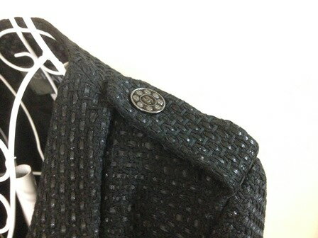 在庫【中古/ユーズド】シャネル ジャケット【送料無料】【SELECTHOUSE☆セレクトハウス】】16Cクルーズ エポレット付き CHANEL CCボタンジャケット【正規店直接買付品】国内即発送OK