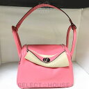 直営店リボンお買い得!新品 HERMES リンディ26・ローズアザレ【即発】エルメス【正規店直接買付品】 ギフトHERMES リンディ26 S金具 シルバー金...
