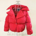 国内即完売!幻のダウンコート!【中古】19A 秋冬コレクション大人気商品国内即完】SELECTHOUSE☆セレクトハウス CHANEL シャネル ココマークのボ...