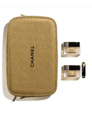 シャネル　限定★CHANEL☆サブリマ—ジュ　セット＆ポーチ 色目 サブリマ—ジュ2品 　☆ロゴ入りポーチ ポーチサイズ 素材 - 状態 新品　お箱あり 詳細 海外シャネルの限定品　 　 　