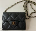 新品【在庫】CHANEL シャネルシャネル財布 ミニ人気のミニウォレットチェーンショルダー 【正規店直接買付品】国内即発送OK