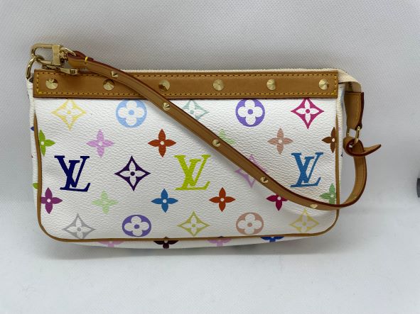 ルイヴィトン ユーズドヴィンテージLOUIS VUITTON ルイ・ヴィトン アクセサリーポーチ ミニ・ポシェット・アクセソワールM92649 モノグラムマルチ