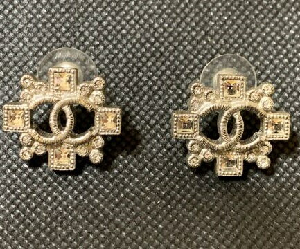 【中古】【送料無料】【SELECTHOUSE☆セレクトハウス】CHANEL シャネル ラインストーン　ピアス