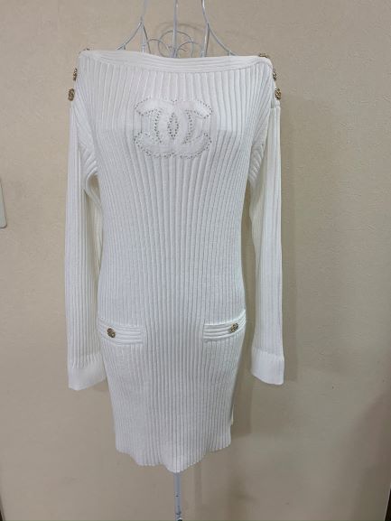 【中古】シャネルニットワンピース2...
