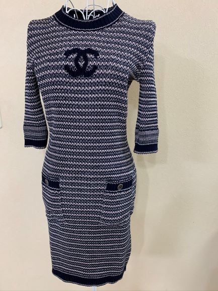 Rakuten - 2020年春夏【送料無料】【最新作】【SELECTHOUSE☆セレクトハウス】【お買い得】CHANEL シャネルとても着やすいココマークニットワンピース国内即発送OK