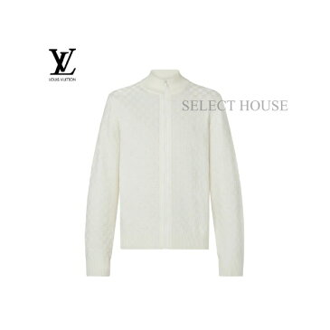 【SELECTHOUSE☆セレクトハウス】【新品】【お取り寄せ15日から25日】【送料無料】【21SS】LOUIS VUITTONダミエシグネチャージップスルーカーディガンメンズ カーディガン