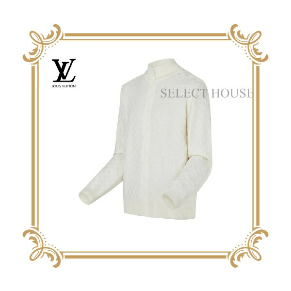 【SELECTHOUSE☆セレクトハウス】【新品】【お取り寄せ15日から25日】【送料無料】【21SS】LOUIS VUITTONダミエシグネチャージップスルーカーディガンメンズ カーディガン