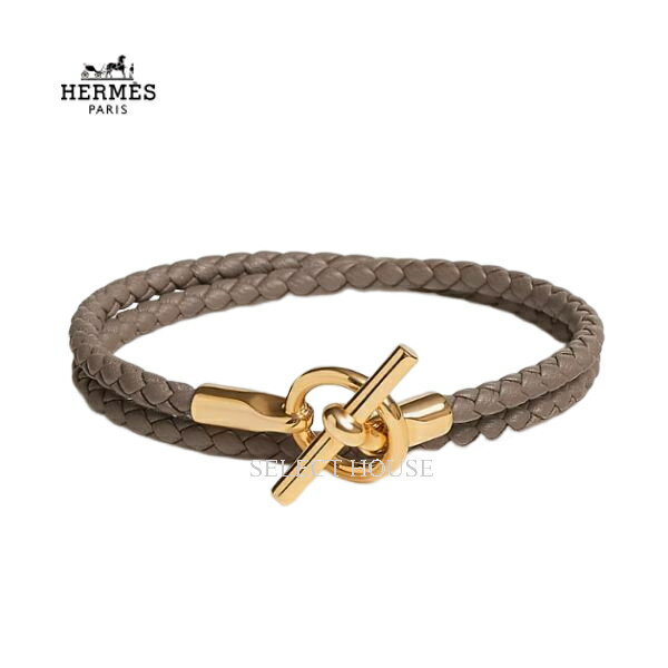 直営店リボン正規品 ギフト対応新品 お取り寄せHERMES エルメスBracelet Glénan Double Tour【正規店直接買付品】お届けま...