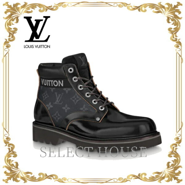 【新作】【送料無料】【SELECTHOUSE☆セレクトハウス】LOUIS VUITTON ルイ・ヴィトン 21AWOBERKAMPFアンクルブーツ