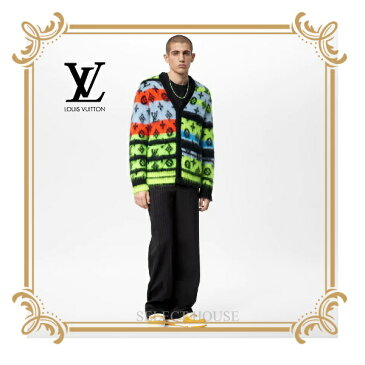 【SELECTHOUSE☆セレクトハウス】【新品】【お取り寄せ15日から25日】【送料無料】LOUIS VUITTONモノグラムモヘアカーディガン