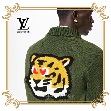 【SELECTHOUSE☆セレクトハウス】【新品】【お取り寄せ15日から25日】【送料無料】LOUIS VUITTONソフィスティケイティドタイガーカーディガン