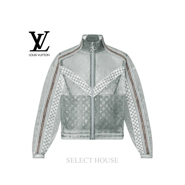 【SELECTHOUSE☆セレクトハウス】【新品】【お取り寄せ15日から25日】【送料無料】LOUIS VUITTONオーガンザトラックスーツトップ