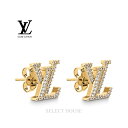 【在庫即発】ルイヴィトン ピアス アイコニック ストラス ゴールド LOUIS VUITTON M00609 レディース ユニセックス メンズ アクセサリー L...