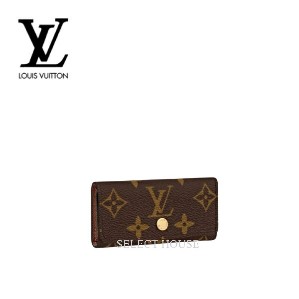 ルイヴィトン【SELECTHOUSE☆セレクトハウス】LOUIS VUITTON ルイ・ヴィトン ミュルティクレ 4レディースグッズ小物キーケースキーホルダーモノグラムキャンバスM69517