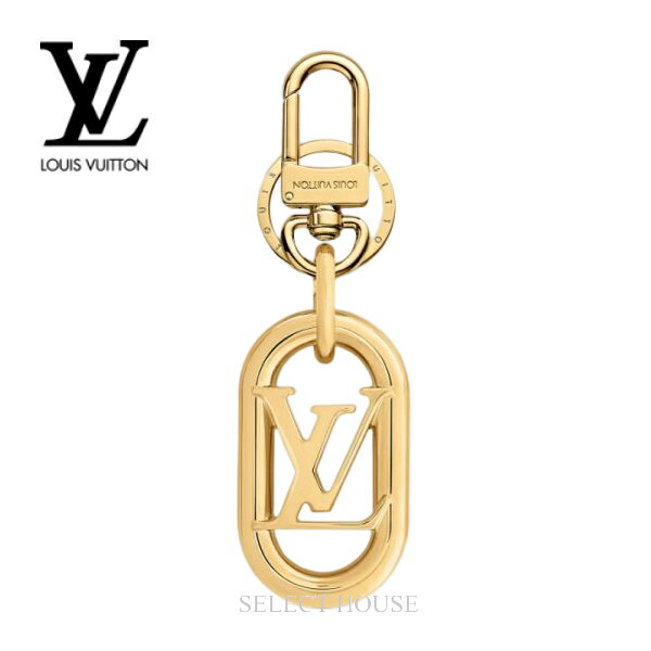 LOUIS VUITTONルイ・ヴィトンポルト クレ・LV リンク【送料無料】【SELECTHOUSE☆セレクトハウス】【正規店直接買い付け】【お届けまで15日から25日かかります。】レディースバッグチャームキーホルダーゴールドM00824