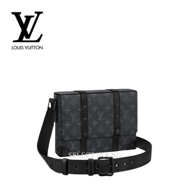 ショルダーバッグ ルイヴィトン【新品】【SELECTHOUSE☆セレクトハウス】LOUIS VUITTON ルイ・ヴィトン トランク・メッセンジャー PMメンズバッグショルダーバッグブラックモノグラム・エクリプスキャンバスM45727