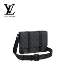 ルイヴィトン【新品】【SELECTHOUSE☆セレクトハウス】LOUIS VUITTON ルイ・ヴィトン トランク・メッセンジャー PMメンズバッグショルダーバッグブラックモノグラム・エクリプスキャンバスM45727