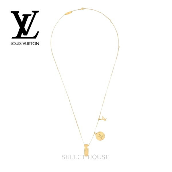 ルイヴィトン【SELECTHOUSE☆セレクトハウス】LOUIS VUITTON ルイ ヴィトン リングネックレス モノグラム メンズ アクセサリー ネックレス ゴールド モノグラム M80189