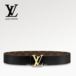 ルイヴィトン ベルト（レディース） ルイヴィトンLOUIS VUITTONルイ・ヴィトンサンチュール・LV イニシャル 40MM リバーシブル【送料無料】【正規店直接買い付け】【お取り寄せ】レディースベルトM0566Uモノグラム