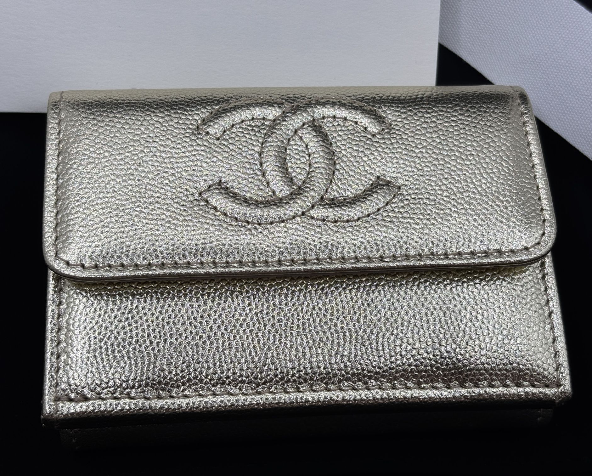 【最終価格】新作 新品 CHANEL シャネル 財布 CHANEL（シャネル） ミニ財布 スモールジップウォレット グレインド
