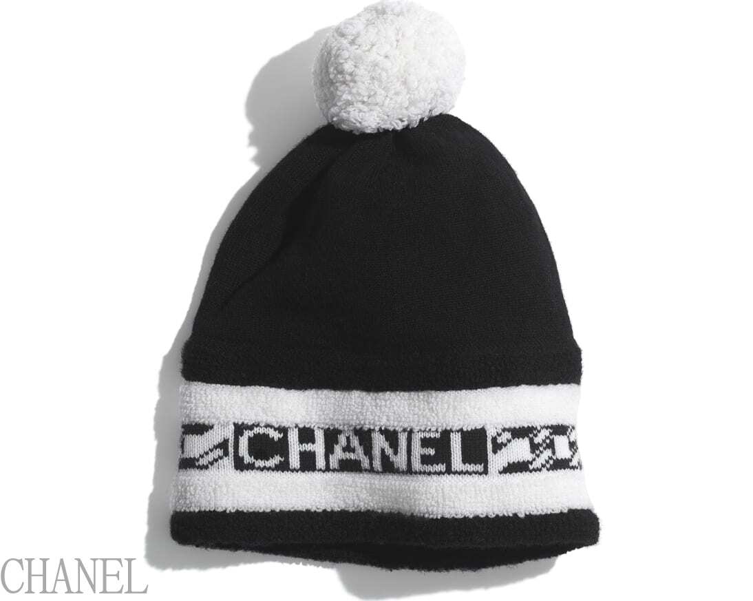 【在庫即発】CHANEL ニットキャップ【人気】秋冬コレクション【SELECT HOUSE☆セレクトハウス】ニットキャップ　クリスマス　ギフト