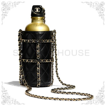 【お取り寄せ】CHANEL フラスク バッグ【20C】【SELECTHOUSE☆セレクトハウス】ネックストラップ ボトルホルダー シャネル