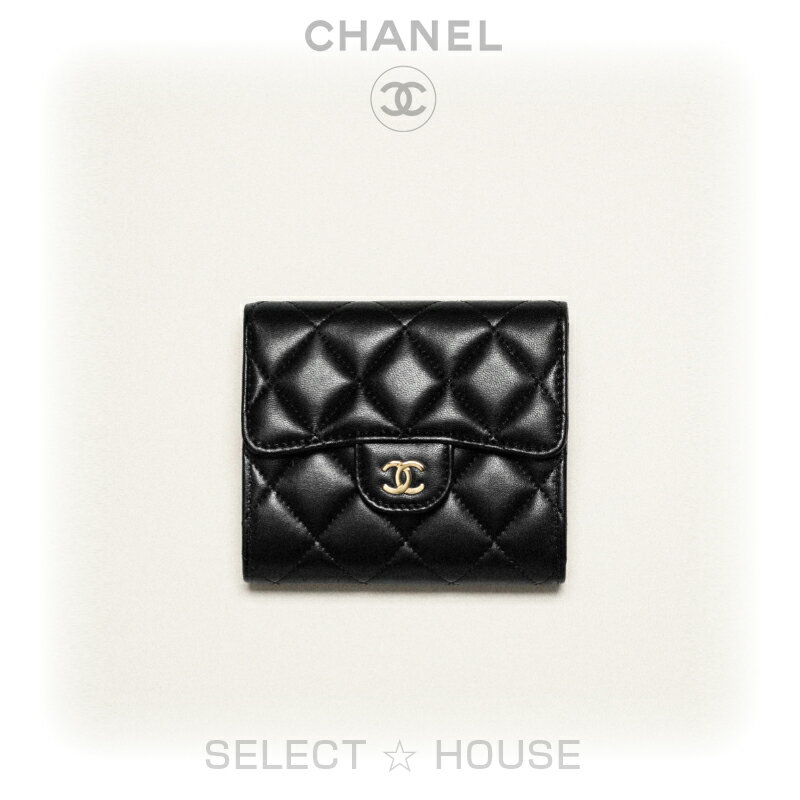 直営店購入 新品同様 CHANEL シャネル ミニウォレット ミニ財布  