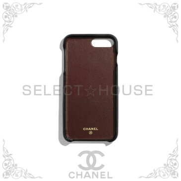 CHANEL シャネル iPhone 7 Plus & 8 Plus クラシック ケース【19A】【SELECTHOUSE☆セレクトハウス】ブラック ゴールド iPhoneケース スマホケース