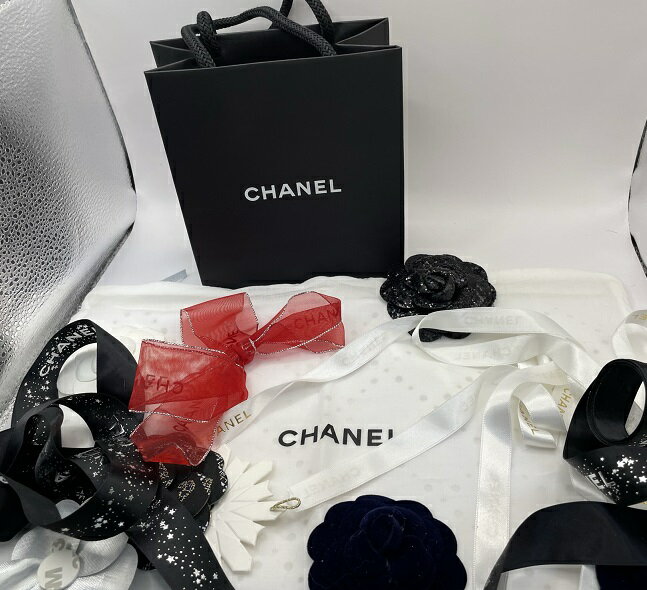 シャネル ギフトセット CHANEL　非売品【未使用】【SELECTHOUSE☆セレクトハウス】シャネル CHANEL　ロゴ入り保存袋と紙袋セット　ギフトに