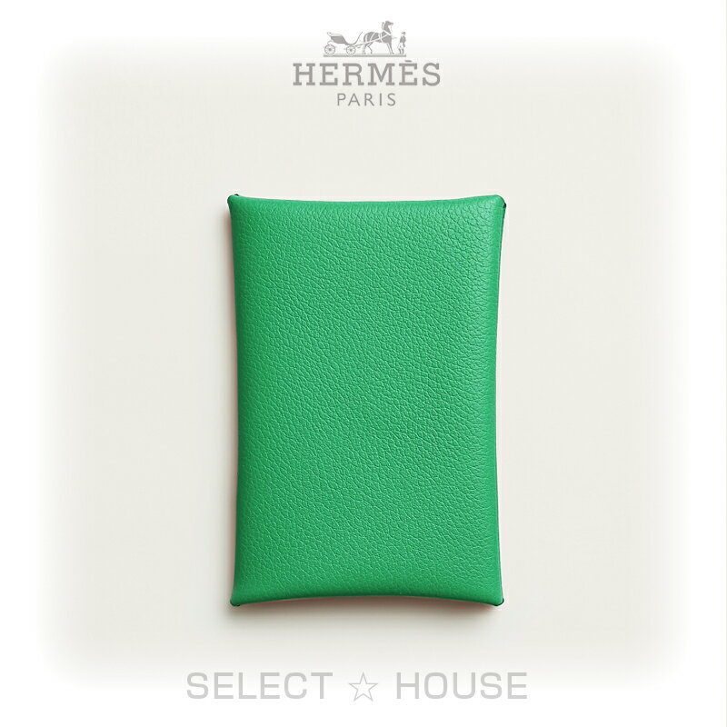 楽天SELECT HOUSE直営店リボン正規品 ギフト対応新品 お取り寄せHERMESエルメス カルビ カードホルダー【正規店直接買付品】