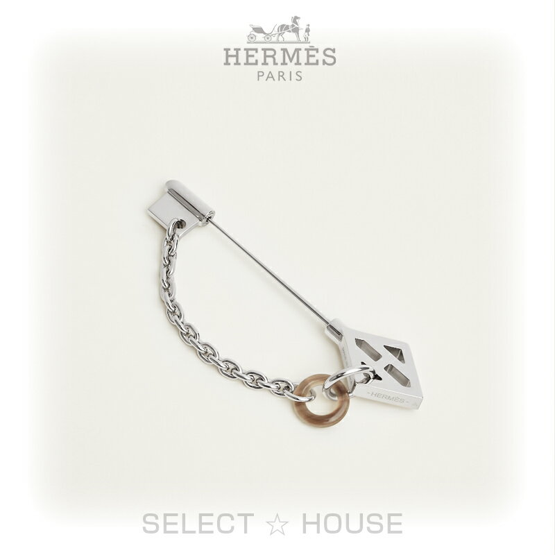 楽天SELECT HOUSE新品 お取り寄せエルメスHermesブローチ キーH【正規店直接買付品】