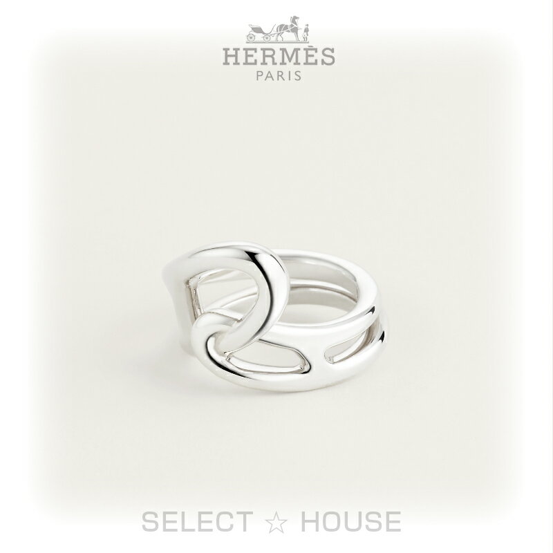 マラソン最大4万円クーポン発行直営店リボン正規品 ギフト対応新品 お取り寄せHERMESエルメス パンクアンカーチェーンリング【正規店直接買付品】のサムネイル