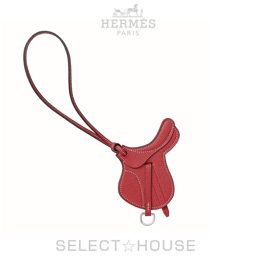 エルメス キーホルダー（レディース） 新品 お取り寄せHERMES エルメスパドック・セル バッグチャーム【海外正規店直接買い付け品】レディース キーホルダー バッグアクセサリーAccessoire de sac Paddock Selle