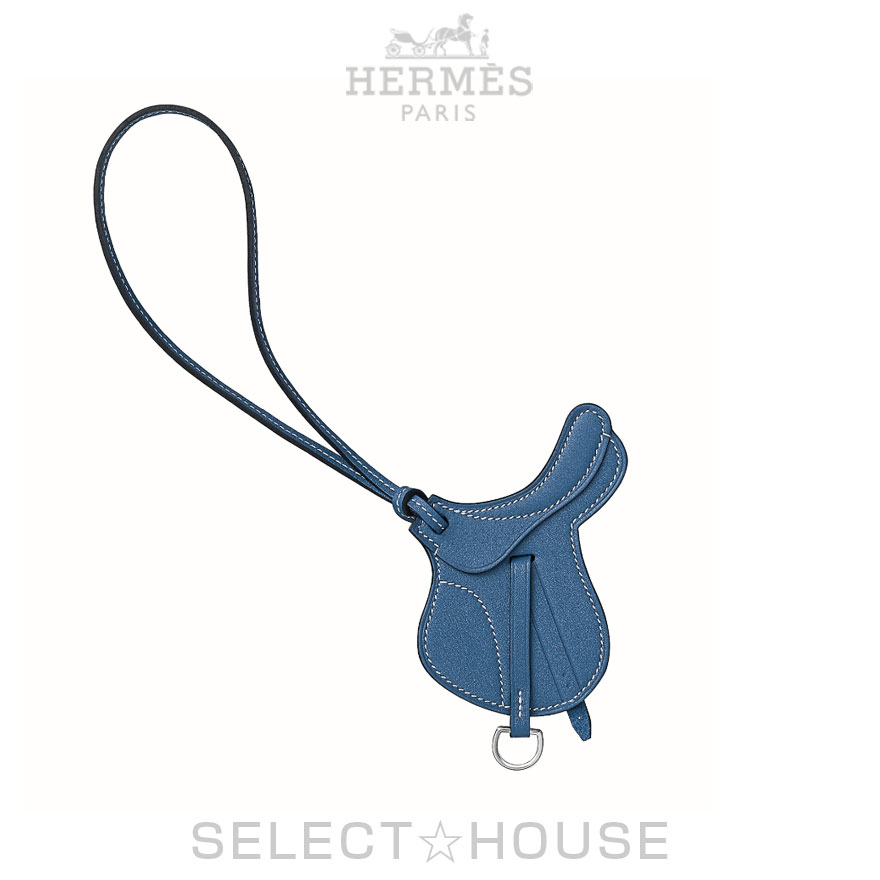 新品 お取り寄せHERMES エルメスパドック セル バッグチャーム【海外正規店直接買い付け品】レディース キーホルダー バッグアクセサリーAccessoire de sac Paddock Selle