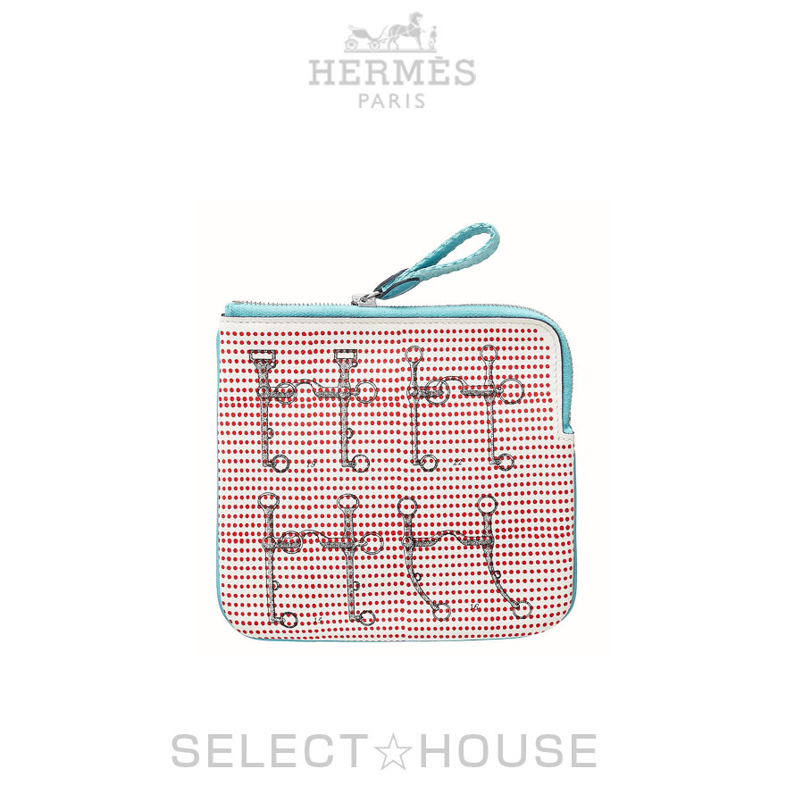 エルメス 新品 お取り寄せHERMES エルメス カレ ポケット【海外正規店直接買い付け品】レディース コインケース ポーチ ミニウォレットTrousse Carre Pocket